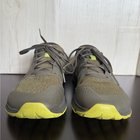 Merrell Bare Access Flex 2 Olive Green Barefoot Sneakers Men’s 10 Wide Toe Box - Picture 1 of 2